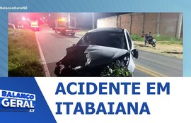 Passageira de moto morre e condutor fica gravemente ferido em acidente