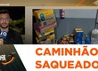 Três homens são presos por saquear caminhão que capotou em Estância