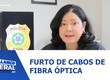 Polícia Civil divulga imagem de homem flagrado furtando cabos de fibra óptica
