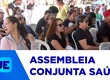 Trabalhadores da rede pública de saúde realizam assembleia geral para defender o serviço público