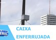 Caixa enferrujada no Centro de Aracaju