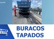 Buracos na ponte que liga Aracaju a Nossa Senhora do Socorro foram tapados