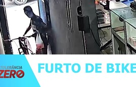 Polícia procura o ladrão de bicicleta de São Cristóvão