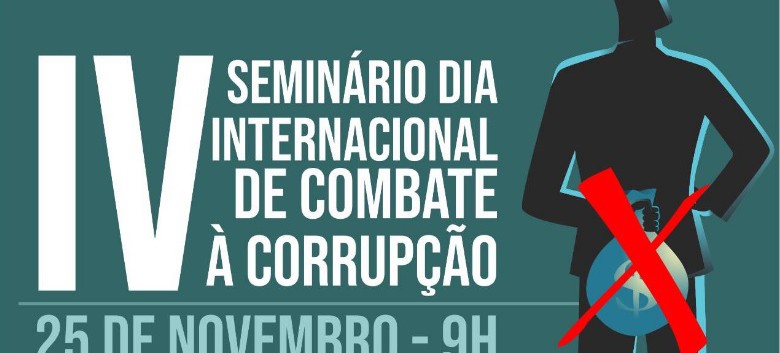 Seminário de combate à corrupção vai acontecer nesta semana