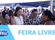 Prefeita de Aracaju visita nova feira livre no centro da capital