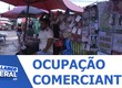 Comerciantes seguem ocupando calçada do prédio do antigo INSS no centro de Aracaju