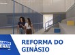 Reforma do ginásio e obras de pavimentação estão em fase final no município de Cumbe