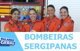 Bombeiras de Sergipe vencem competição nacional