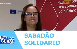 HEMOSE realiza amanhã mais uma edição do Sabadão Solidário