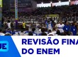 Hoje, foi realizada a revisão final da rede estadual de ensino para o Enem