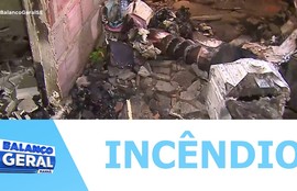 Incêndio atinge residência e loja de móveis no Bairro Santos Dumont