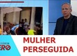 Homem armado com um facão persegue mulher no Pará