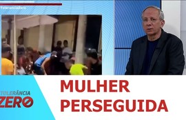 Homem armado com um facão persegue mulher no Pará
