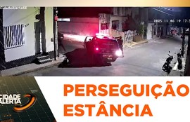 Homem foge da polícia em motocicleta, sofre queda e é preso após perseguição em Estância