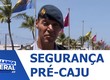 Polícia Militar reforça esquema de segurança com controle de acessos durante o Pré-Caju