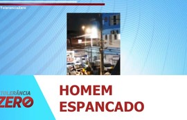 Homem é espancado por populares após tentar assaltar motoboy no Bairro Siqueira Campos