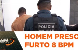 Suspeito de tentar furtar estabelecimento é preso no bairro América