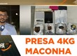 Mulher é presa em flagrante com 4kg de maconha na Coroa do Meio em Aracaju