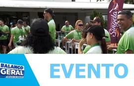 Evento na orla da atalaia reforça a importância de cuidar da saúde do corpo e da mente