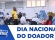 Hemose realiza ação para sensibilizar população sobre a importância da doação de sangue