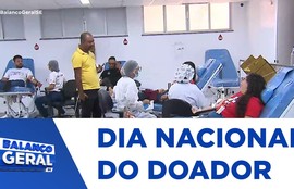 Hemose realiza ação para sensibilizar população sobre a importância da doação de sangue