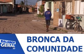 Moradores pedem pavimentação em rua do Bairro Novo Horizonte, em Nossa Senhora do Socorro