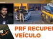 PRF recupera veículo com registro de roubo em São Cristóvão