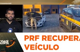 PRF recupera veículo com registro de roubo em São Cristóvão