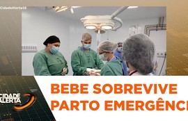 Bebê sobrevive após parto de emergência realizado em Aracaju após acidente