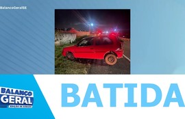 Motociclista fica ferido em colisão frontal com carro na SE-270 - Balanço Geral Especial