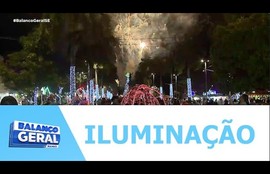 Praças do centro de Aracaju recebem uma iluminação especial de natal