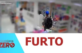 Homem é flagrado por câmera de segurança furtando farmácia no Bairro Bugio