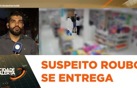 Suspeito de roubo a farmácia na zona norte de Aracaju é identificado e se entrega à polícia