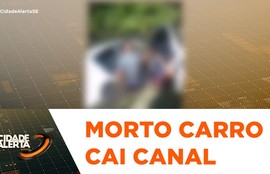 Motorista morre após veículo capotar e cair dentro de canal em Aracaju