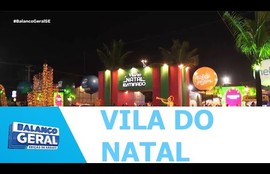 Vila do Natal Iluminado 2025 é aberta  na praça de eventos da orla da Atalaia em Aracaju