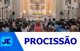 Missa e Procissão foram realizadas na Catedral no Dia de Nossa Senhora da Conceição