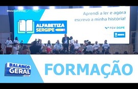 Cerimônia de formatura de primeira turma do Programa ‘Alfabetiza Sergipe’ aconteceu nesta quarta-feira (10)