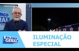 Hospital de Urgência de Sergipe Governador João Alves Filho recebe iluminação de natal