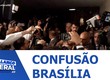 Confusão, tumulto e agressão a jornalistas na Câmara em Brasília