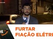Homem suspeito de furtar fiação elétrica é detido no bairro Siqueira Campos em Aracaju