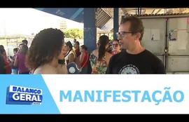 Professores da Rede Pública Estadual de Ensino realizam ato na capital