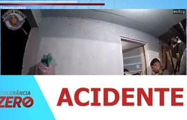 Policiais e Bombeiros ficam feridos durante ocorrência após mulher ligar gás e acender isqueiro