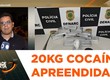 Cerca de 20 quilos de cocaína são apreendidos em Aracaju após ação policial