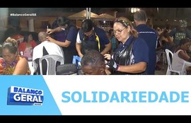 Ceia solidária leva dignidade e esperança no natal - Balanço Geral Manhã