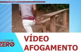 Vídeo da internet registra adolescente afogado