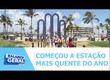 Começou o verão estação mais quente do ano segue até março
