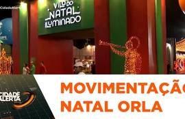 Movimentação é intensa na orla da Atalaia na véspera do Natal