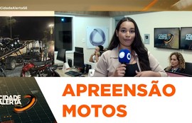 45 motos são apreendidas pela PM em operação contra infrações de trânsito na grande Aracaju