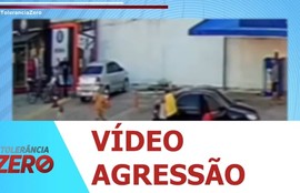 Vídeo da internet registra agressão a policial militar
