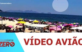 Vídeo da internet registra avião caindo no RJ